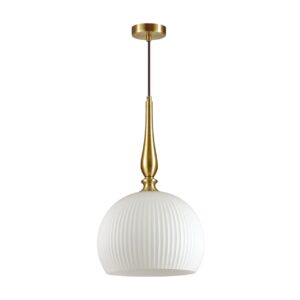 4765/1 PENDANT ODL21 413 белый/бронзовый Подвес E27 60W RUNGA