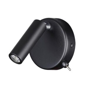 5220/3WL LEDIO LN22 000 черный Бра с выкл. LED 3W 3000K 330Лм  220V CHASE