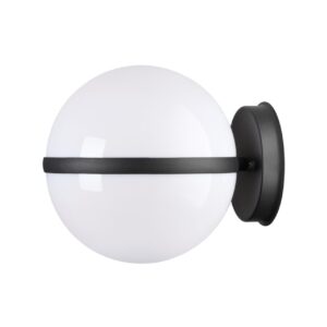 4832/1W NATURE ODL21 709 черный/акрил Ландшафтный настенный светильник E27 1*10W IP44 LOMEO LOMEO