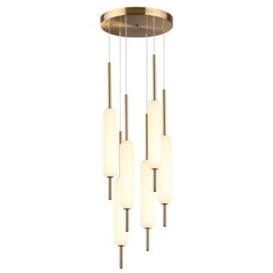 4794/72L PENDANT ODL21 403 бронзовый/белый Подвес LED 72W REEDS