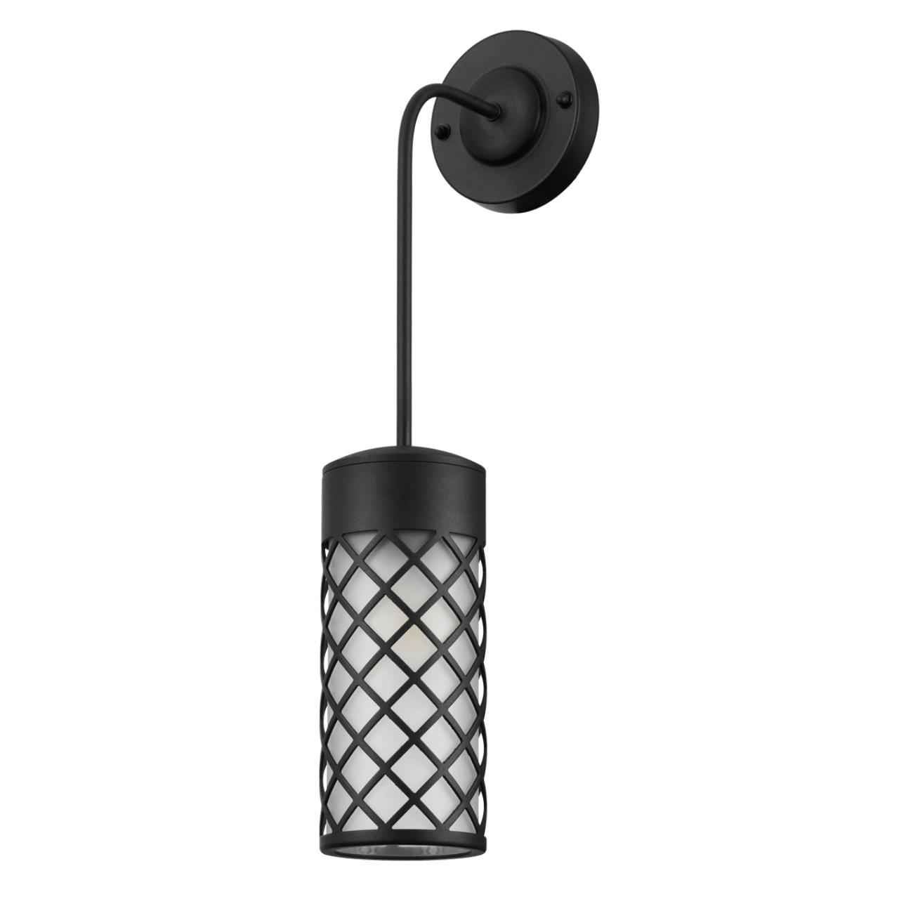 4834/1W NATURE ODL21 706 черный/стекло Ландшафтный настенный светильник E27 1*60W IP44 DUNES