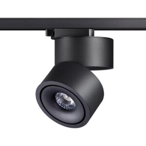 358777 PORT NT21 282 черный Светильник трековый однофазный трехжильный IP20 LED 15W 4000K 1300Лм 100-265V GRODA