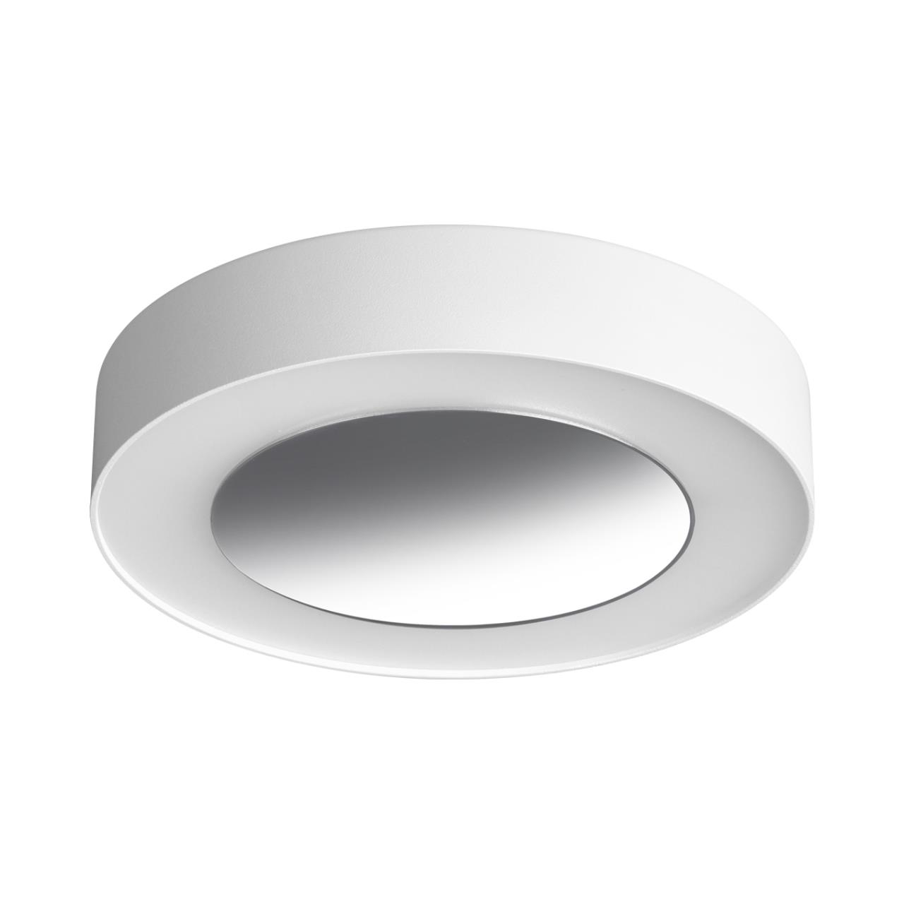 359276 OVER NT23 280 белый Светильник накладной светодиодный IP20 LED 18W 85-265V 1350Лм 3000К MIRROR