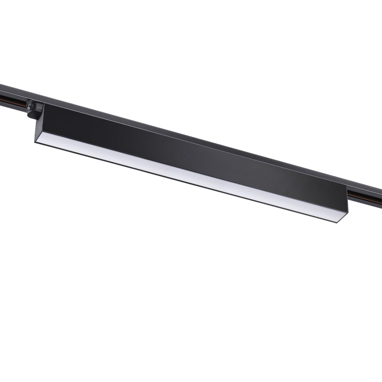 358827 PORT NT22 270 черный Светильник трековый однофазный трехжильный IP20 LED 4000K 30W 220V ITER