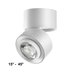 358947 OVER NT22 418 белый Светильник накладной светодиодный IP20 LED 4000К 18W 220V EDDY
