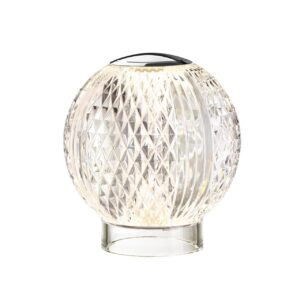 5007/2TL L-VISION ODL24 567 хром/металл/акрил Настольный светильник LED 2W 4000K 200лм CRYSTAL