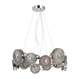 5416/95L L-VISION ODL_EX24 141 хром/разноцветный/металл/стекло Люстра LED 95W 4000K 6400lm CARAMELLA