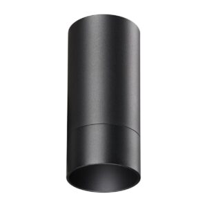 370865 OVER NT22 468 черный Светильник накладной IP20 GU10 9W 220V SLIM