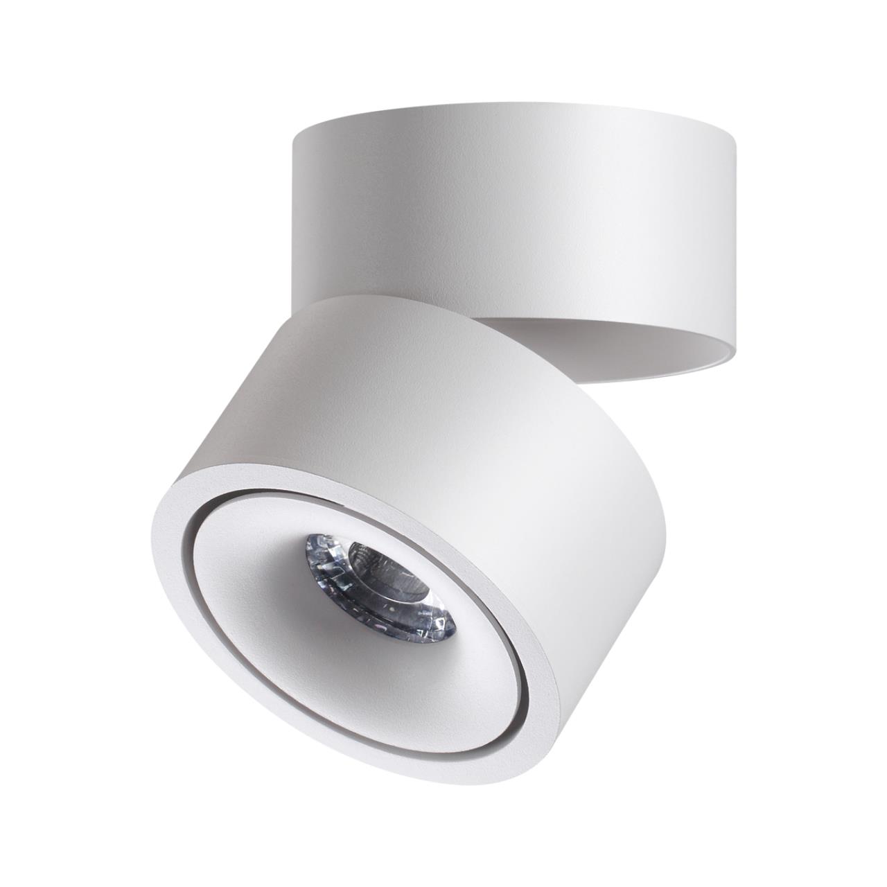 358774 OVER NT21 420 белый Светильник накладной светодиодный IP20 LED 15W 4000K 1300Лм 100-265V GRODA