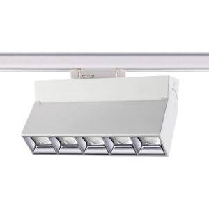 358667 PORT NT21 318 белый Трехфазный трековый светодиодный светильник IP33 LED 4000K 25W 110-265V EOS