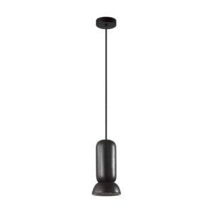 5054/1D PENDANT ODL24 379 черный/металл/керамика Подвес GU10 LED 4W KERAMA