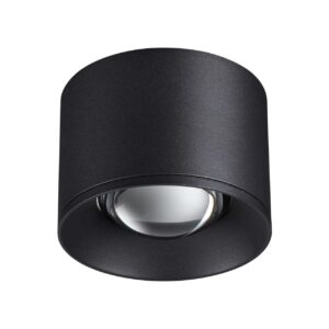 358652 OVER NT21 444 черный Светильник накладной светодиодный IP20 LED 4000К 12W 220V PATERA