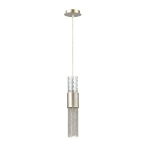 4631/1 HALL ODL20 421 серебристый/стекло/металл.цепочки Подвес G9 1*5W 220V PERLA