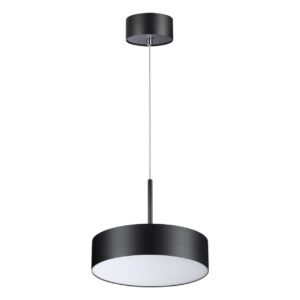 358762 OVER NT21 410 черный Светильник накладной светодиодный, длина провода 2м IP20 LED 30W 4000K 2600Лм 100-265V PROMETA