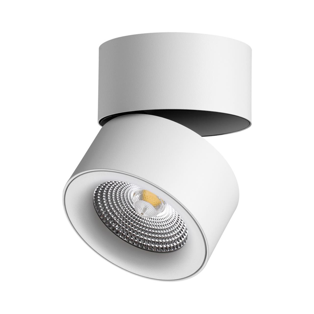 358782 OVER NT21 420 белый Светильник накладной светодиодный IP20 LED 25W 4000K 2200Лм 100-265V GRODA
