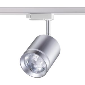 358803 PORT NT21 286 серебро Светильник трековый однофазный трехжильный IP20 LED 15W 1300Лм 4000K 85-265V ARUM