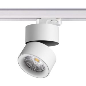 358788 PORT NT21 315 белый Трехфазный трековый светодиодный светильник IP20 LED 25W 4000K 2200Лм 100-265V GRODA