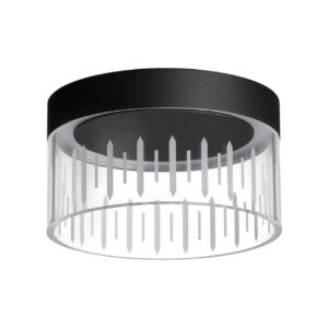 359004 OVER NT23 388 черный Светильник накладной светодиодный IP20 LED 4000K 18W 85-265V AURA