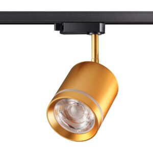 358804 PORT NT21 286 матовое золото Светильник трековый однофазный трехжильный IP20 LED 15W 1300Лм 4000K 85-265V ARUM