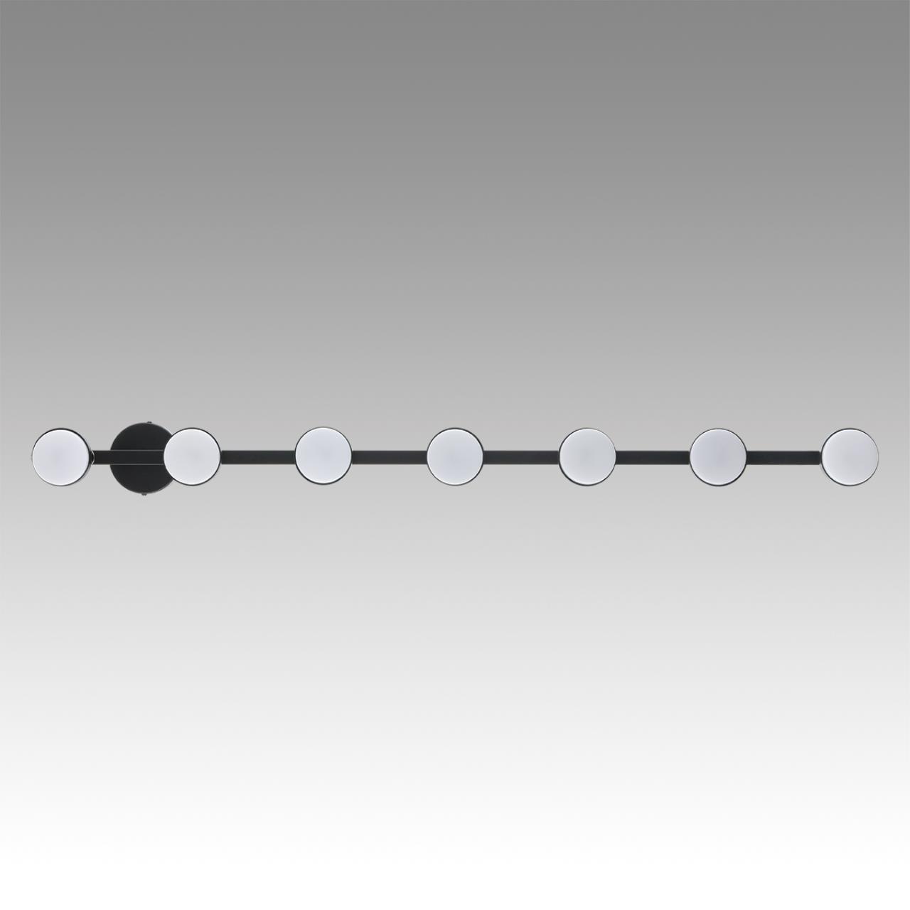8117/7 COMFI LN26 236 черный, металл Подвесной светильник LED GX53 7*7W 220V TORINA — изображение 5