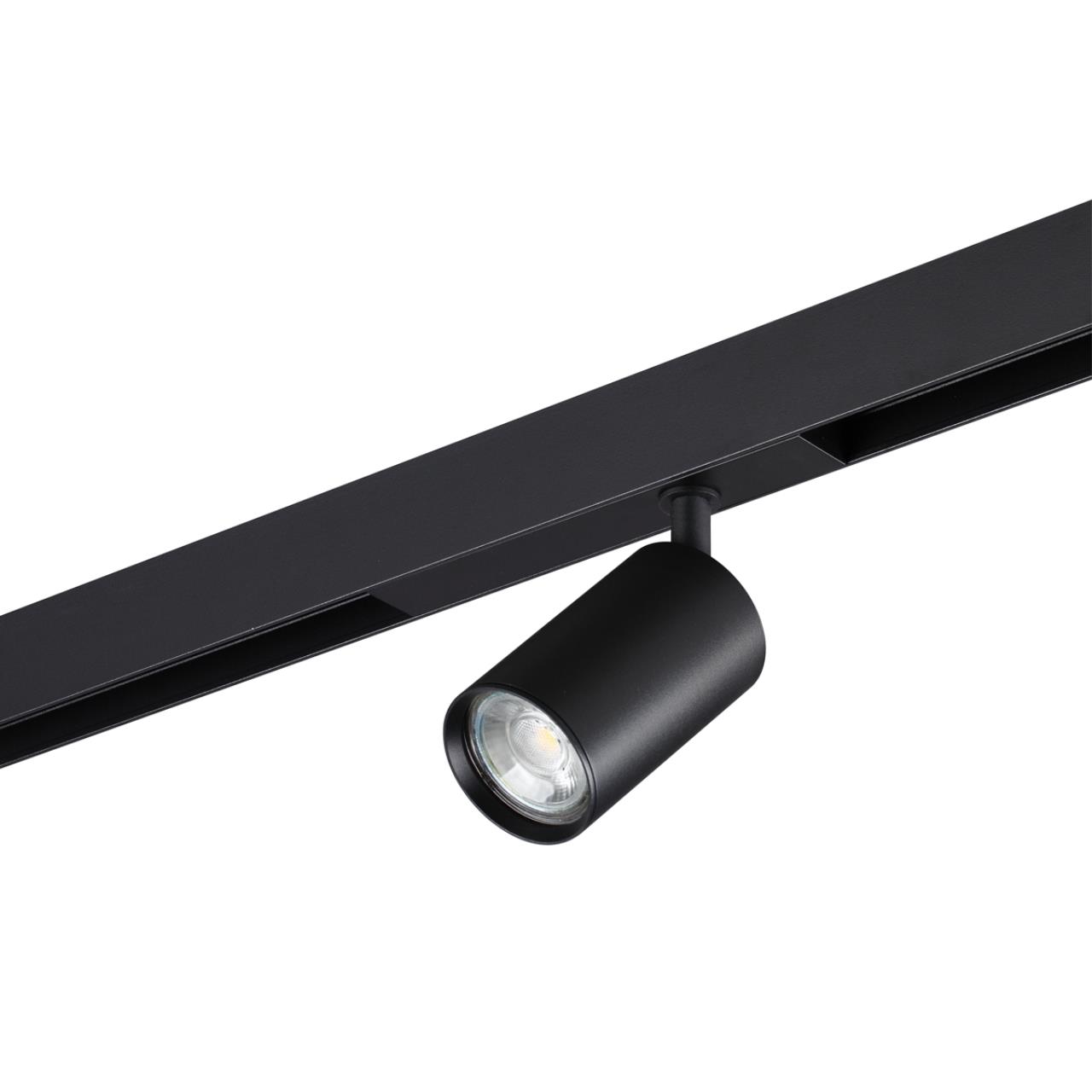 359965 PORT NT25 228 черный Трековый светильник IP20 GU10 50W 90-240V VECTOR — изображение 3