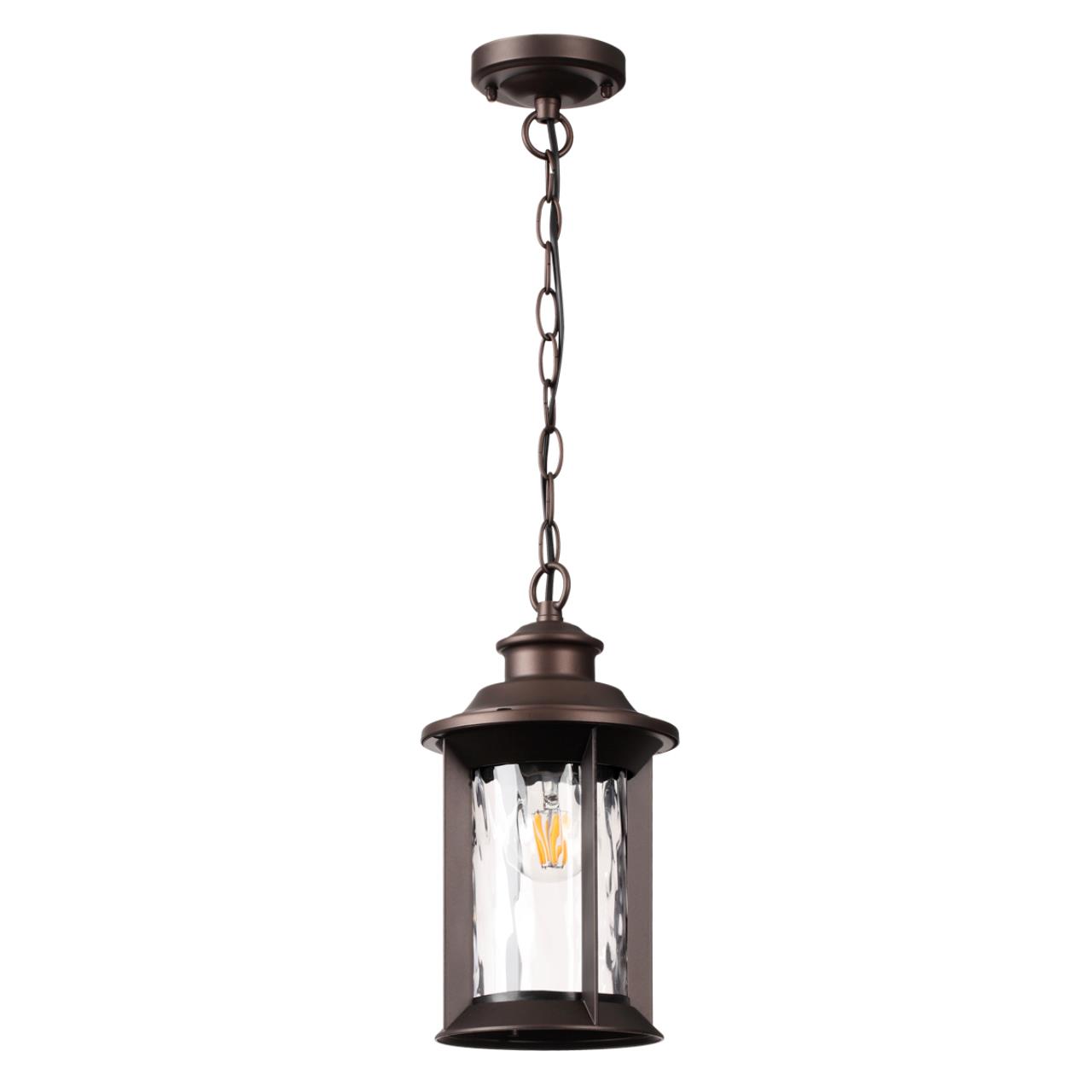 4961/1 NATURE ODL22 703 темно-коричневый/стекло Ландшафтный подвес E27 1*60W IP44 MAVRET