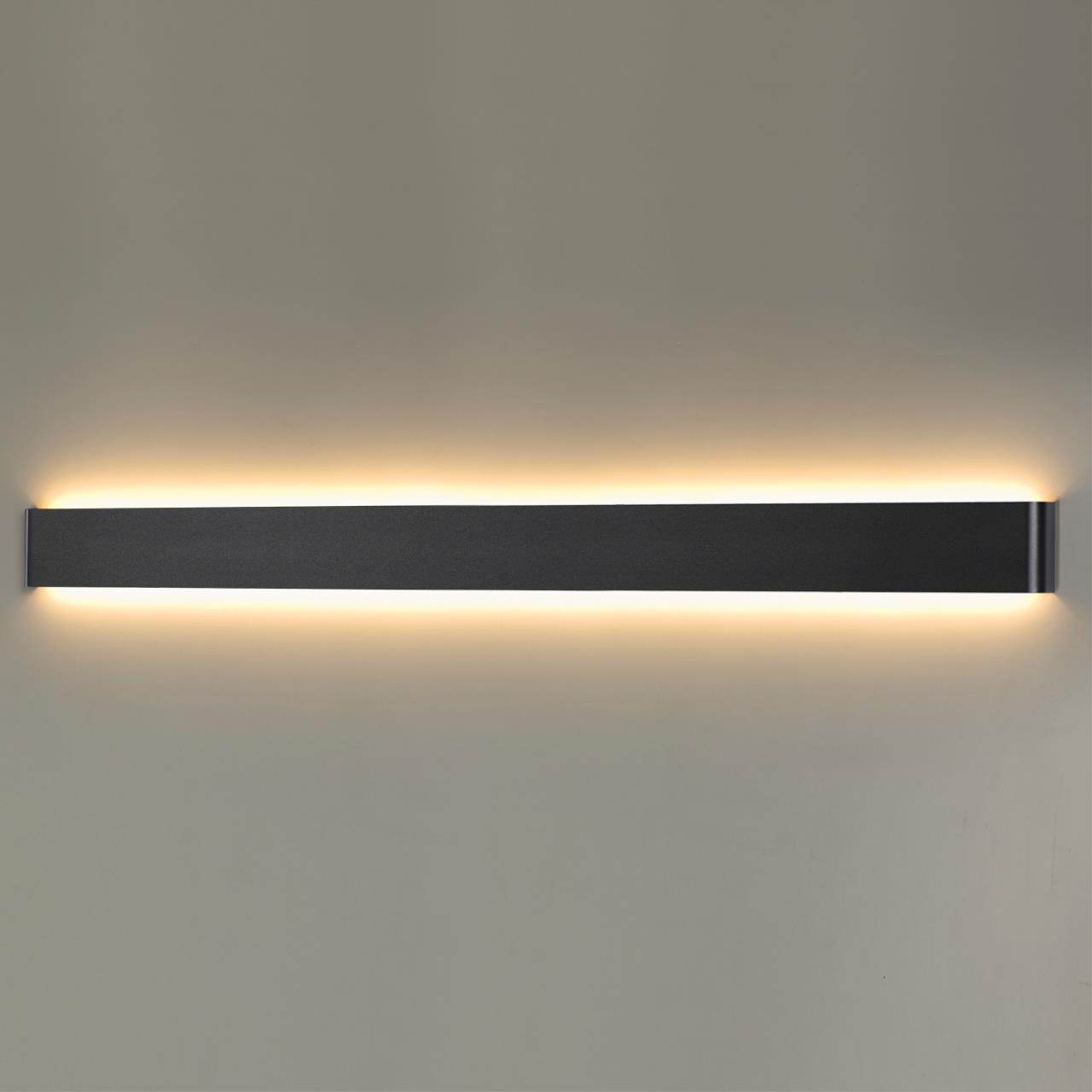 4294/40WL HIGHTECH ODL22 439 черный/металл Настенный светильник IP20 LED 40W 3245Лм 3000K FRAMANT — изображение 5