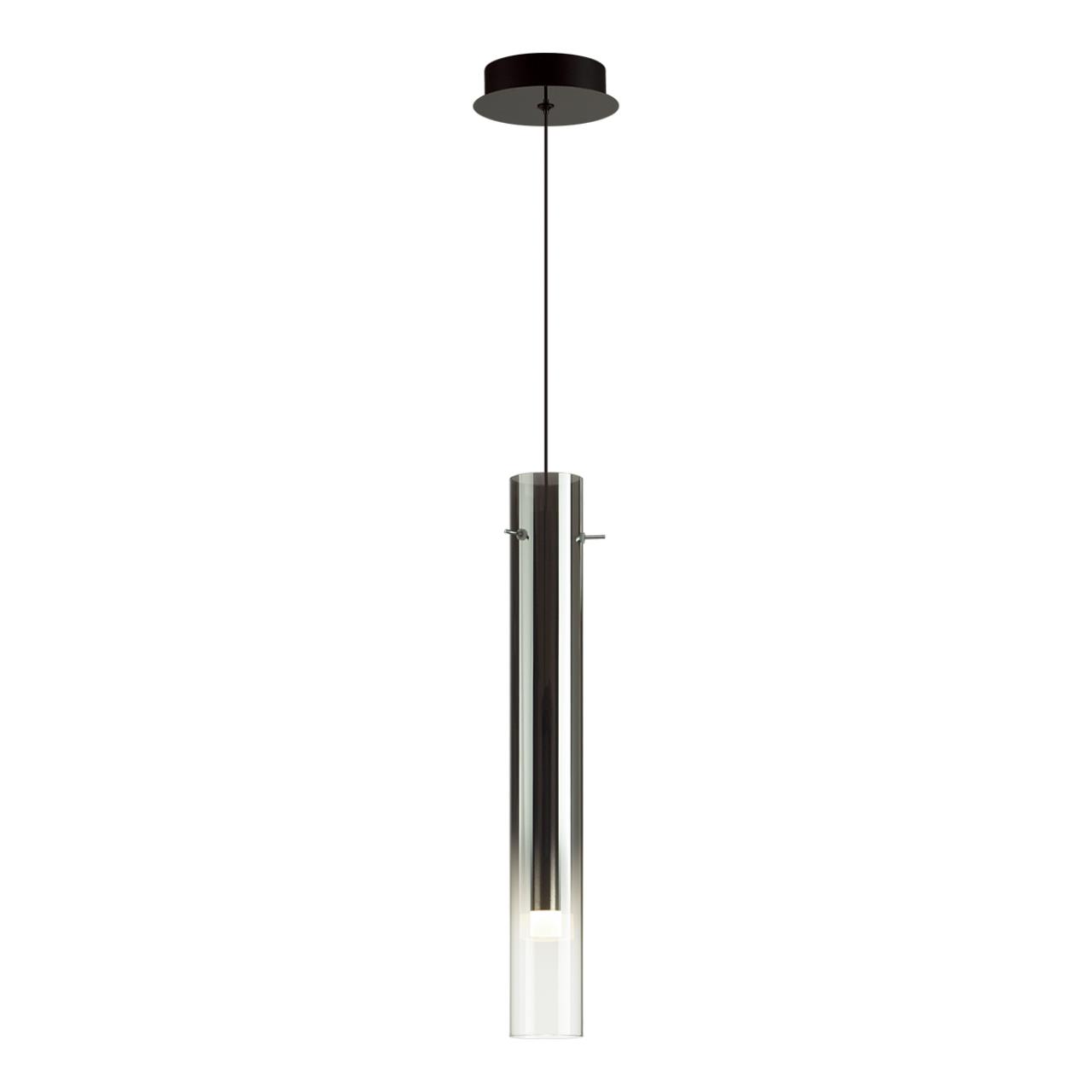 5061/5L PENDANT ODL24 383 черный/темн.хром/металл/стекло Подвес LED 4W 3000K SHINY — изображение 3