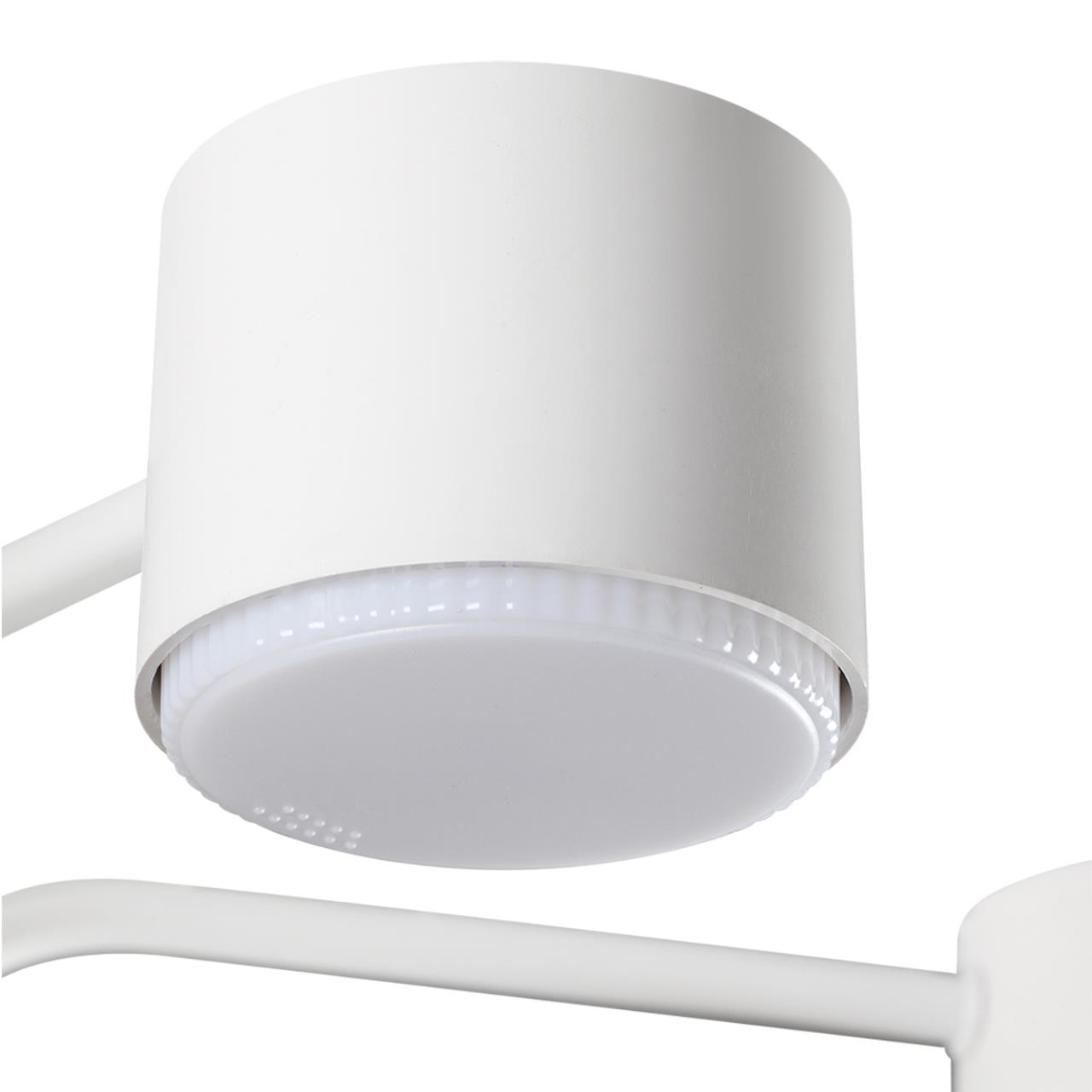 8231/6C COMFI LN26 336 белый, металл/дерево/пластик Светильник потолочный LED GX53 6*9W 220V RONDO — изображение 8
