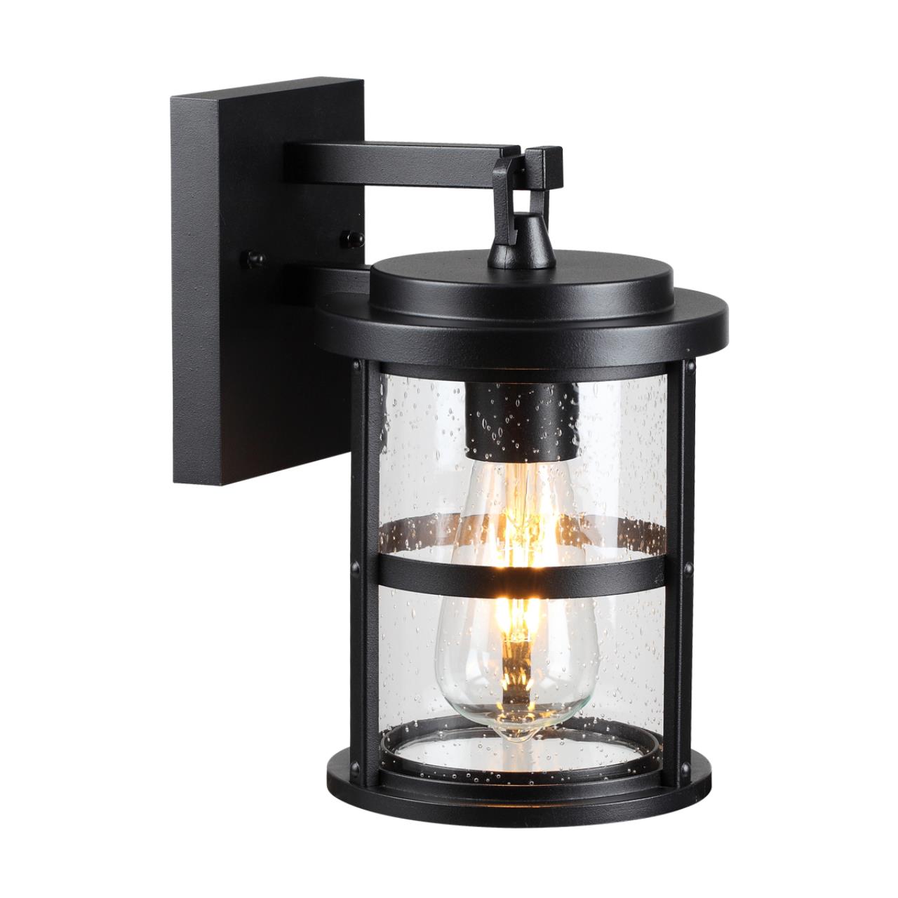 4964/1W NATURE ODL22 715 черный/стекло Ландшафтный настен.светильник E27 1*60W IP44 MAGUS — изображение 4