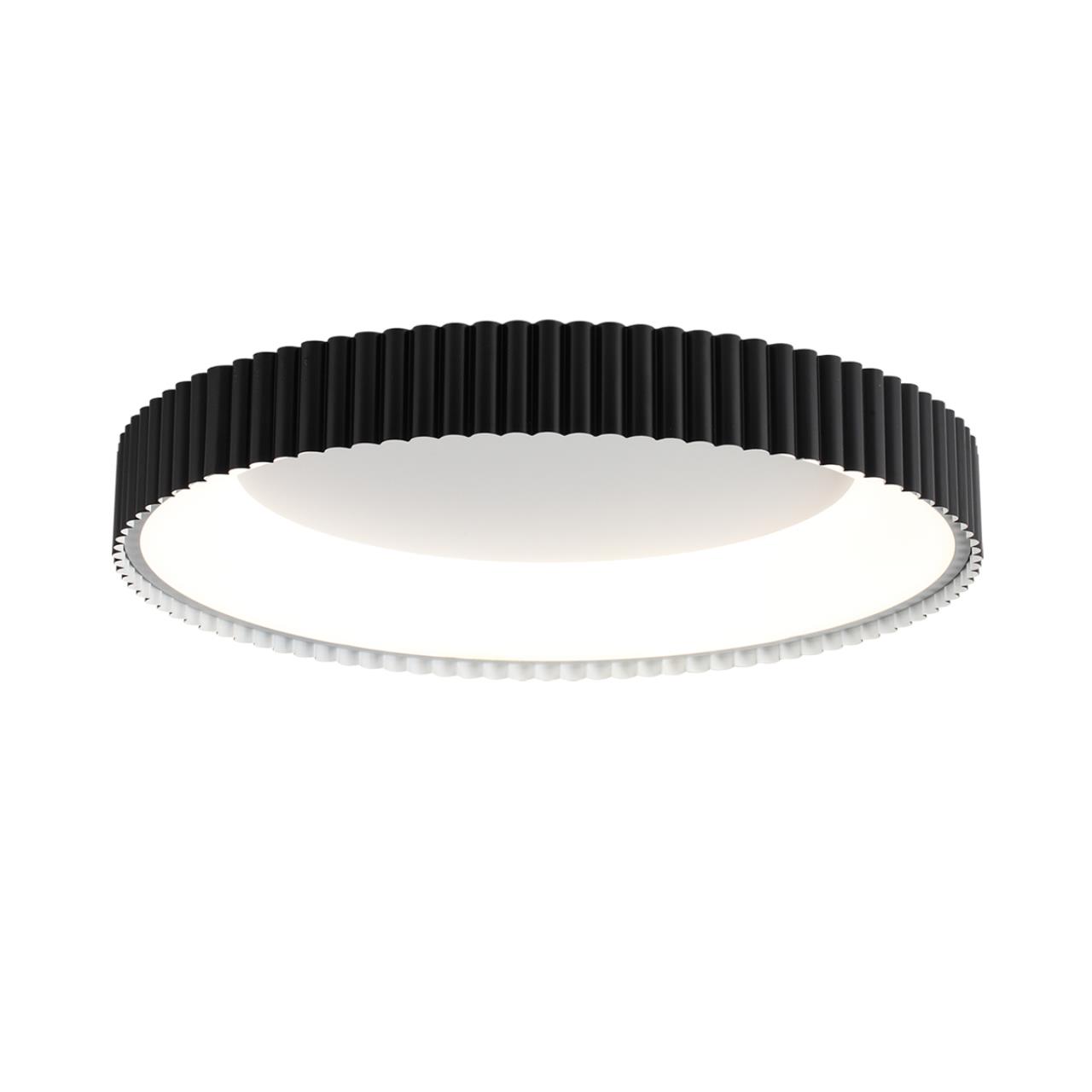 7764/56L AVRA LED SN 576 Светильник металл/белый/черный LED 56Вт 3000/4000/6000K D500 IP43 ССТ SHARMEL — изображение 4