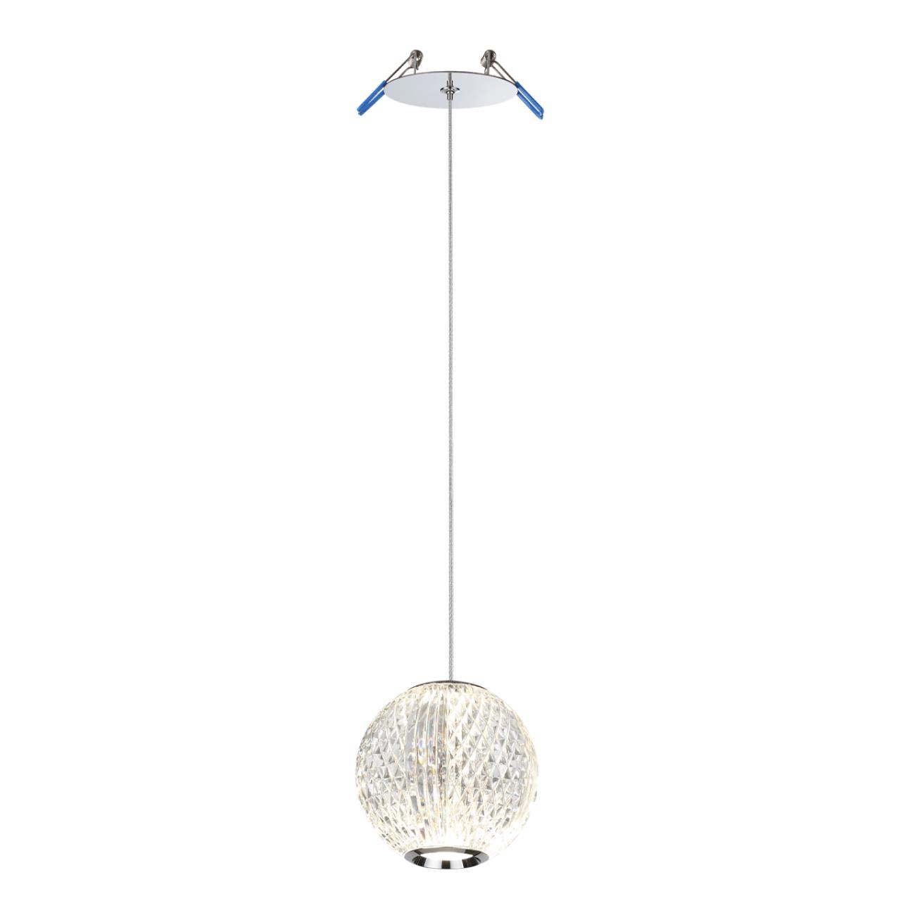5007/5LA L-VISION ODL24 567 хром/металл/акрил Подвес LED 5W 4000K 365лм CRYSTAL — изображение 3