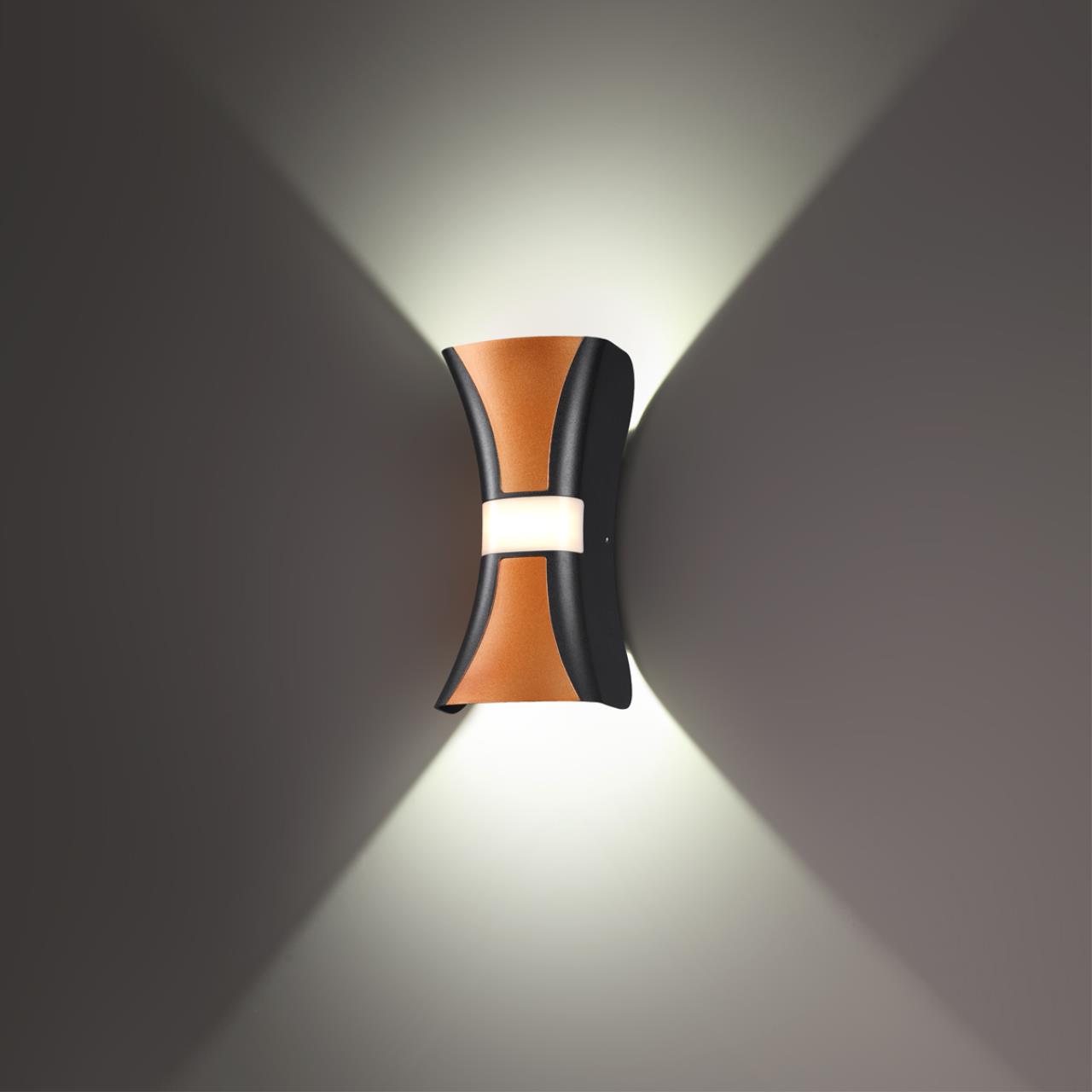 358936 STREET NT22 730 черный/золото Светильник ландшафтный светодиодный IP54 LED 4000К 12W 85-265V CALLE — изображение 5