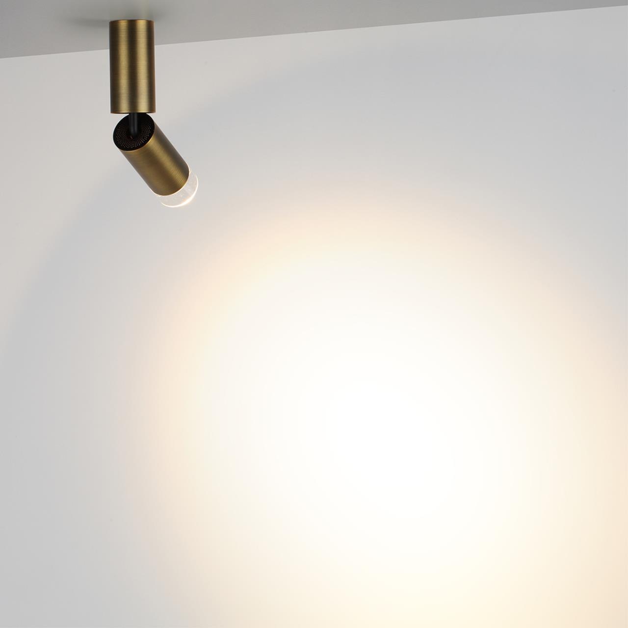 7134/8CL HIGHTECH ODL26 324 Потолочный светильник бронза/металл IP20 LED 8W 720Лм 3000K 24° 220-240V LIGO — изображение 3