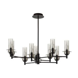 6555/9C CLASSI LN26 100 черный/дымчатый/металл/стекло Люстра потолочная E14 9*40W 220V MADONNA
