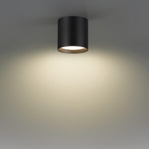 7129/8CL HIGHTECH ODL26 325 Потолочный светильник черный/металл IP20 LED 8W 480Лм 3000K/4000K/6000K 120° 220-240V OBEN