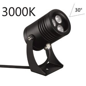 6648/6WA3 NATURE ODL25 687 черный/металл Фасадный поворотный светильник на 360° IP67 LED CREE 6W 3000K 30° AC85-265V STIMA