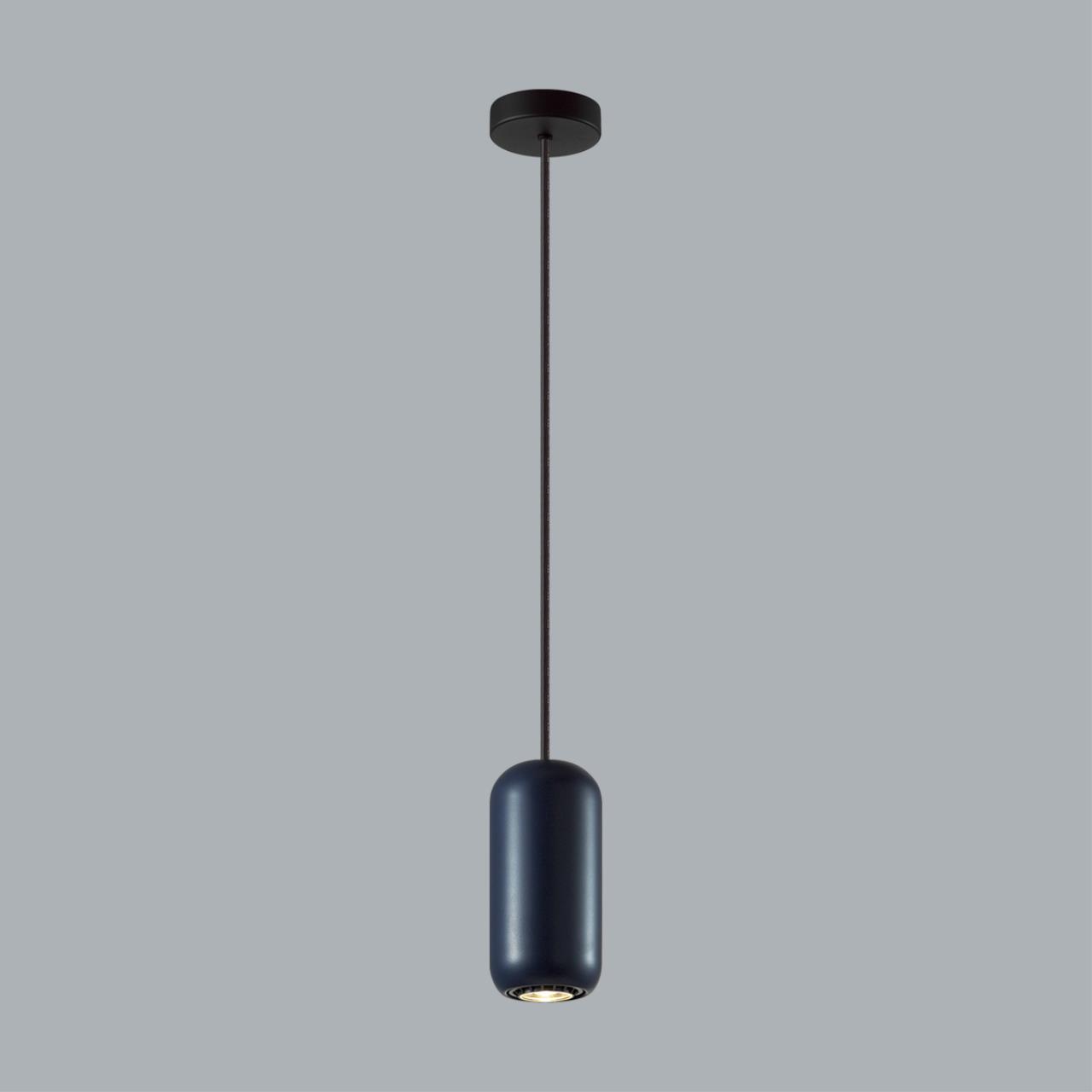 5060/1C PENDANT ODL24 377 темн.синий/черный/металл Подвес GU10 LED 4W COCOON — изображение 4