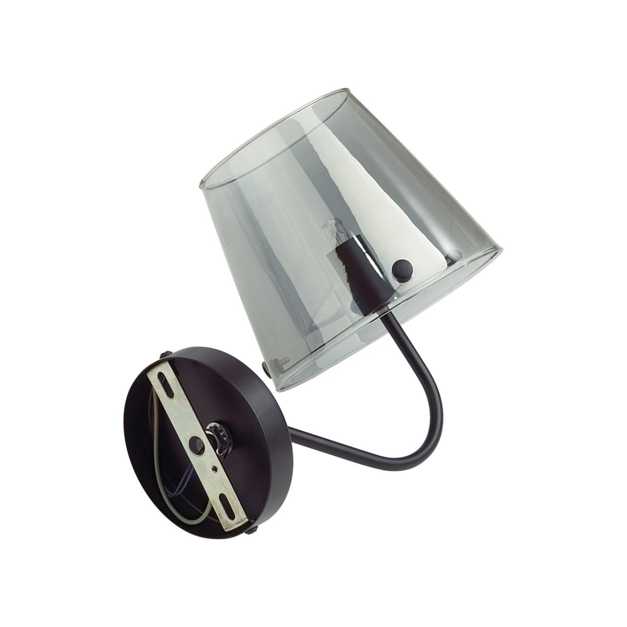 6570/1W MODERNI LN26 212 черный/дымчатый/металл/стекло Бра G9 1*20W 220V SMOKY — изображение 2