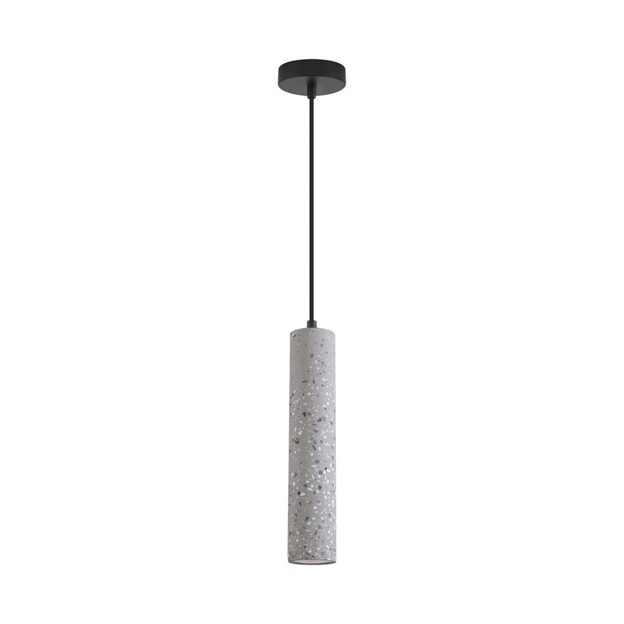 8357/1A SUSPENTIONI LN26 331 черный/серый, металл/цемент Подвес GU10 LED 5W 220V SHAMAREL