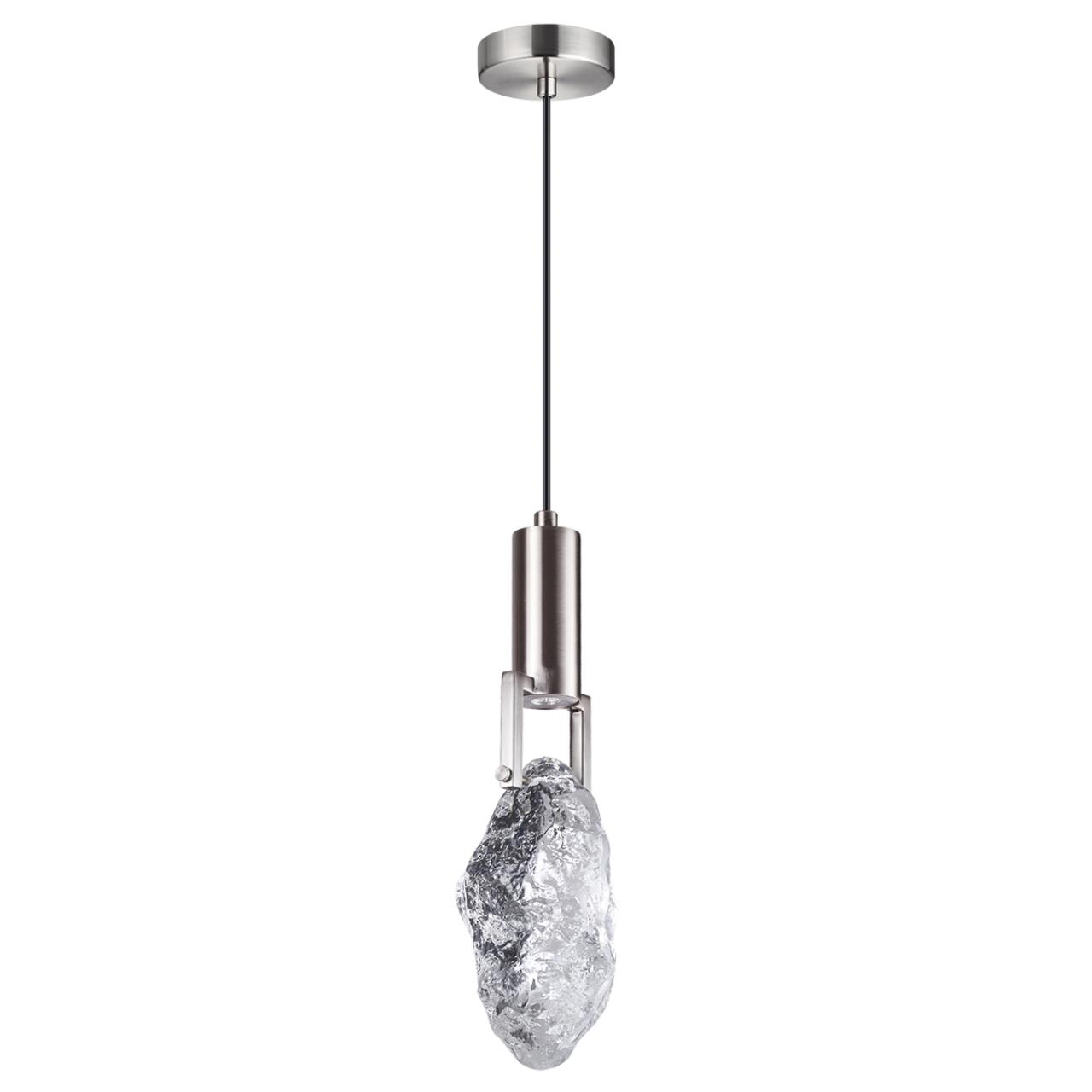 6696/5L MIDCENT ODL24 239 Подвесной светильник матовый никель/металл/стекло IP20 LED 5W 200Лм 3000K LIA