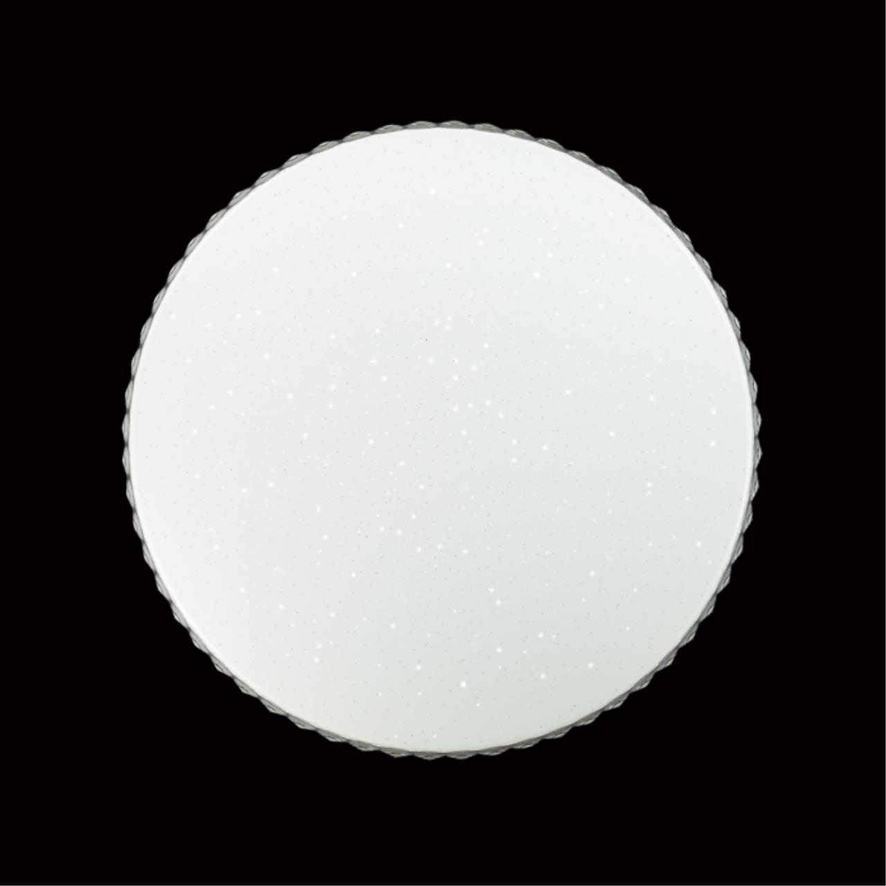 2077/DL PALE SN 194 Светильник пластик/белый/прозрачный LED 48Вт 3000-6300K D390 IP43 пульт ДУ DINA — изображение 4