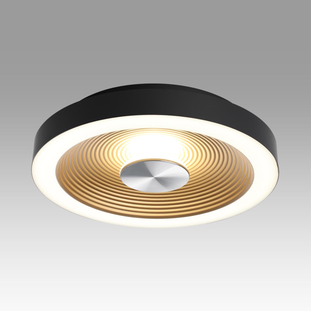 7753/18L MITRA LED SN 535 Светильник пластик/белый/черный/золотой LED 18Вт 4000K D320 IP54 QUANTUM — изображение 3