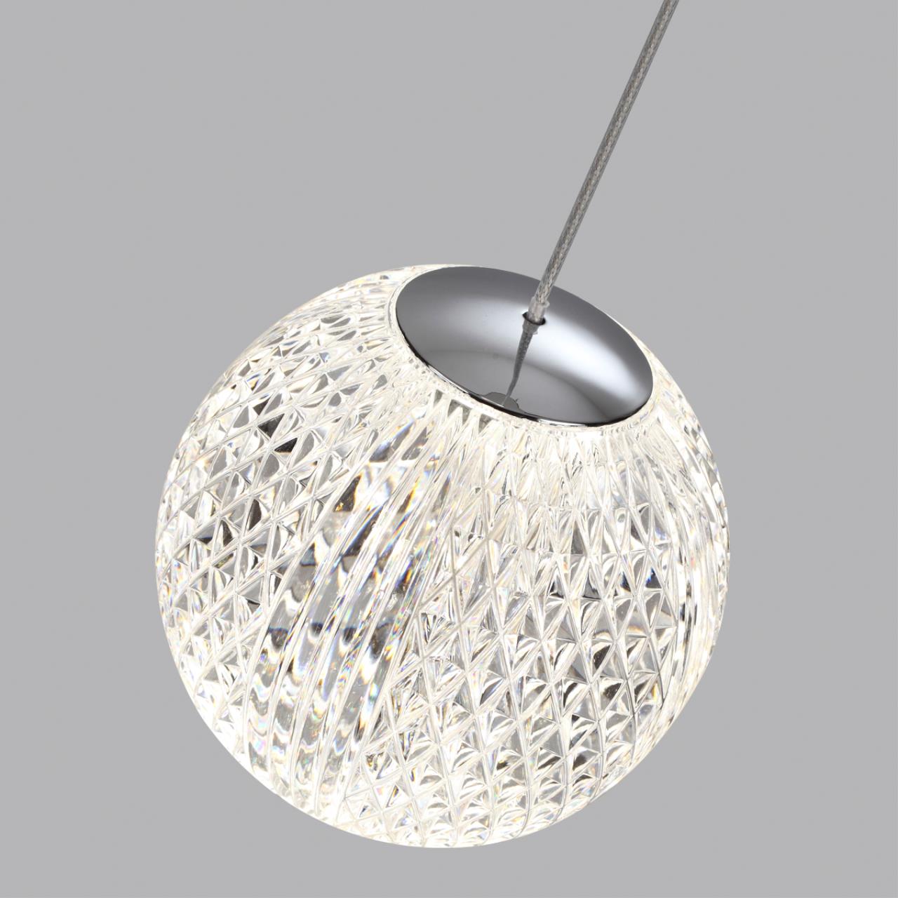 5007/5LA L-VISION ODL24 567 хром/металл/акрил Подвес LED 5W 4000K 365лм CRYSTAL — изображение 7