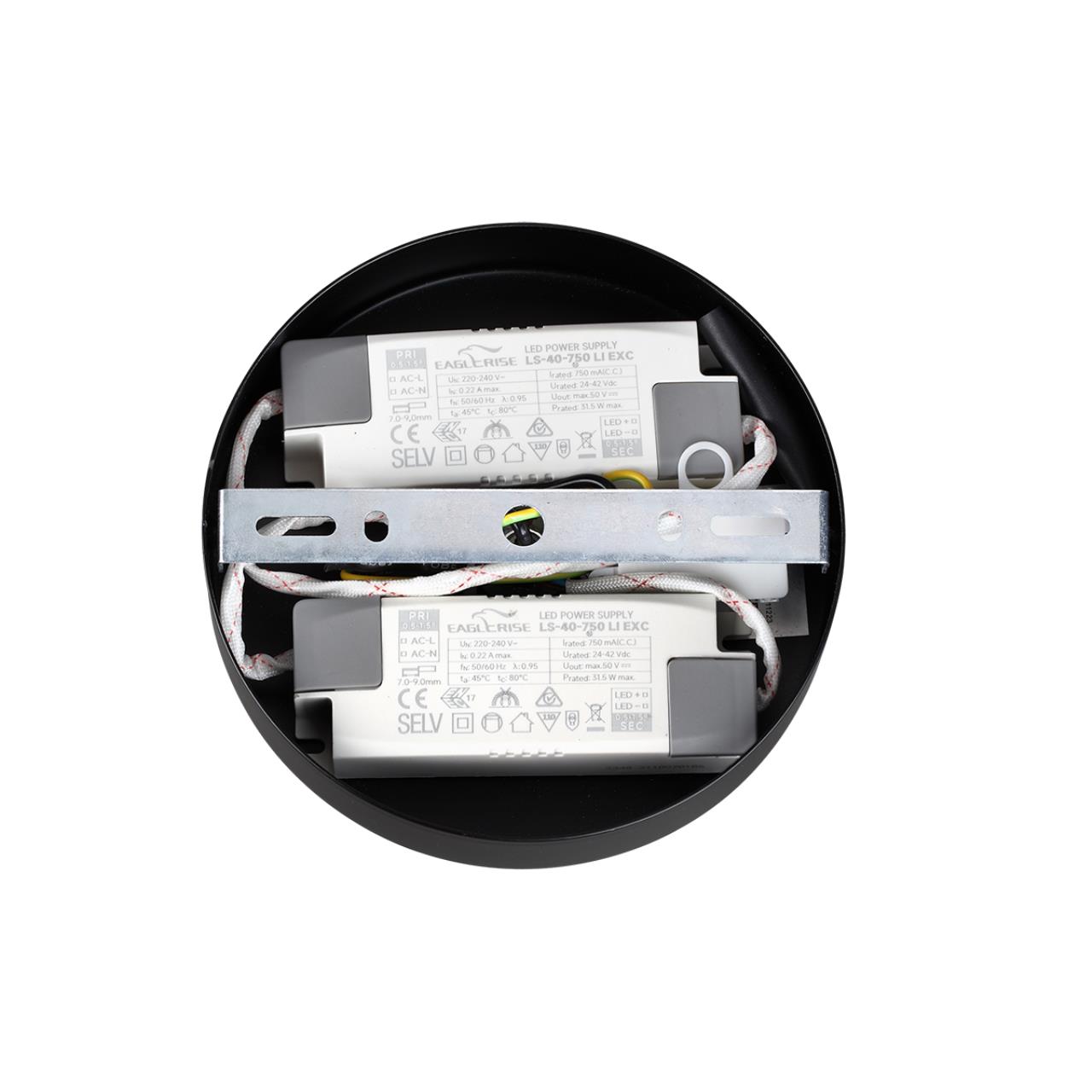 6563/60L LEDIO LN26 276 черный//металл/ Подвесной светильник 4000K LED 60W 220V PARKER — изображение 7
