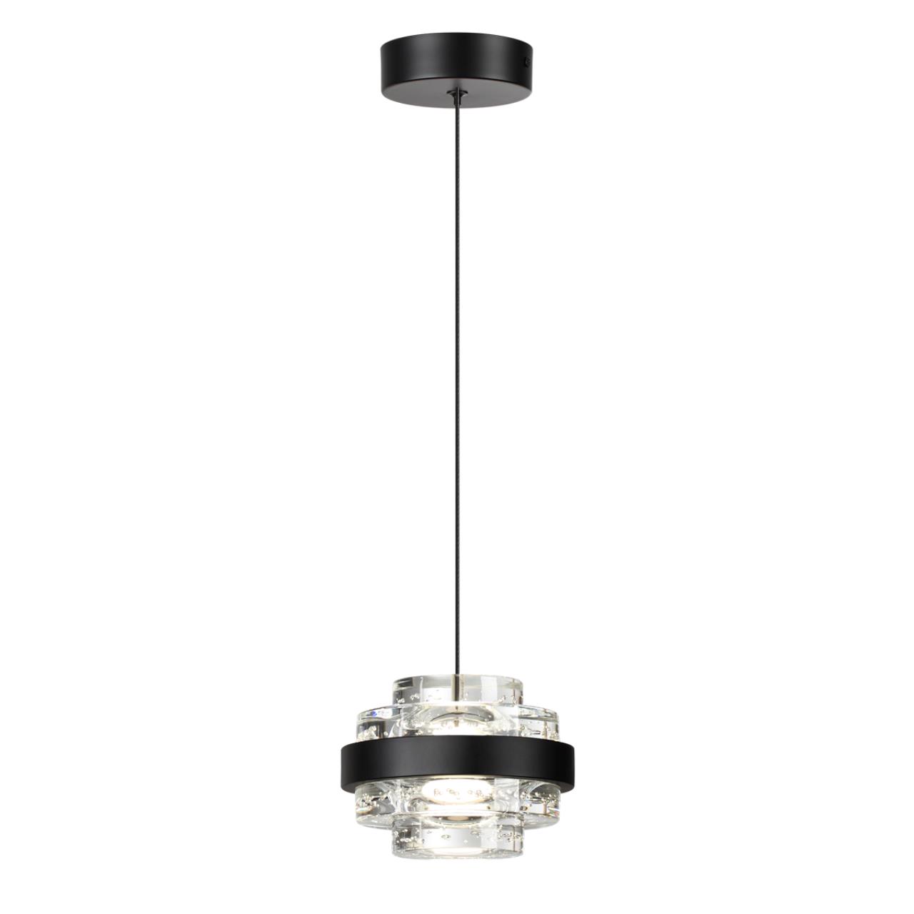 5031/6L L-VISION ODL24 000 чёрный/металл/акрил Подвес LED 6W 4000K 432лм KLOT — изображение 3