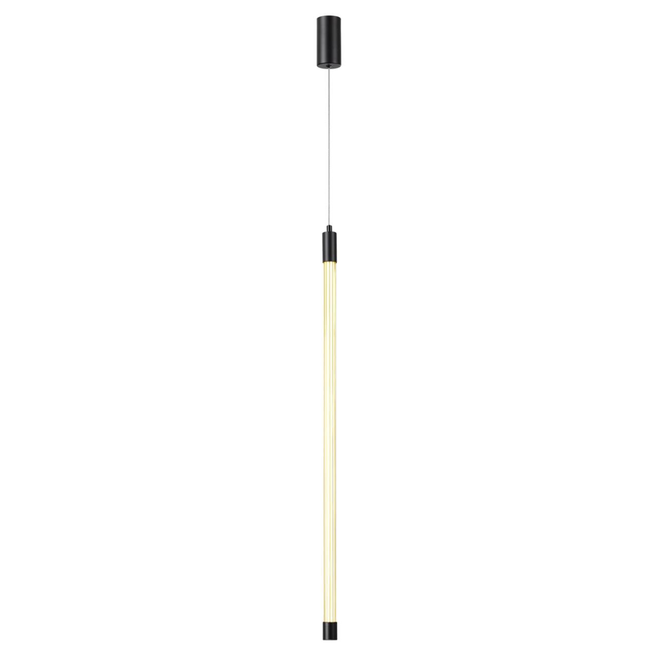 4393/14L HIGHTECH ODL23 269 черный/металл/акрил Подвесной светильник IP20 LED 11W 800Лм 3000K ANTA — изображение 3