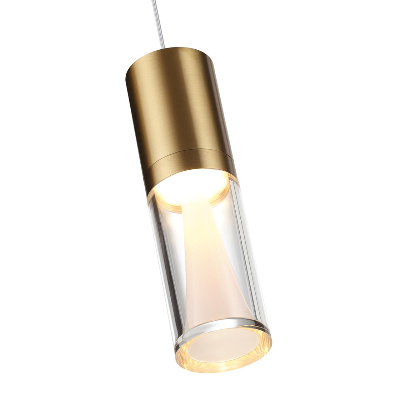 7144/4L HIGHTECH ODL26 515 Подвесной светильник античная бронза/акрилл/металл IP20 LED 4W 280Лм 3000K 180° 220V DEFANCE — изображение 3