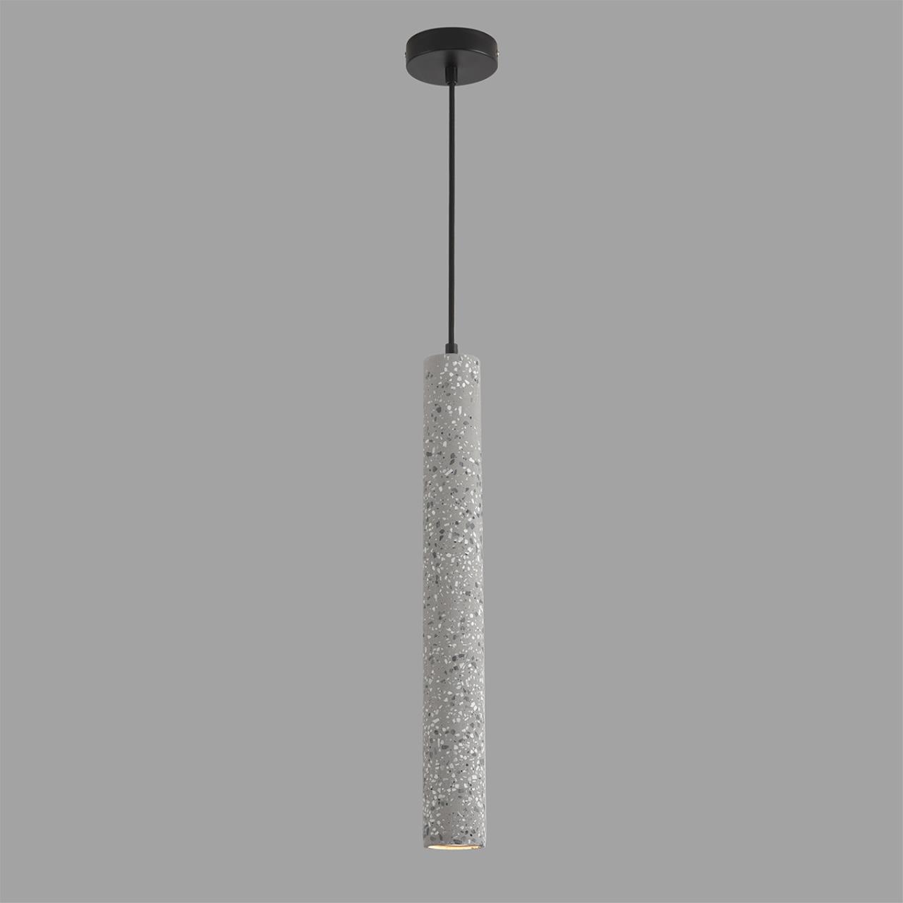 8357/1B SUSPENTIONI LN26 332 черный/серый, металл/цемент Подвес GU10 LED 5W 220V SHAMAREL — изображение 4