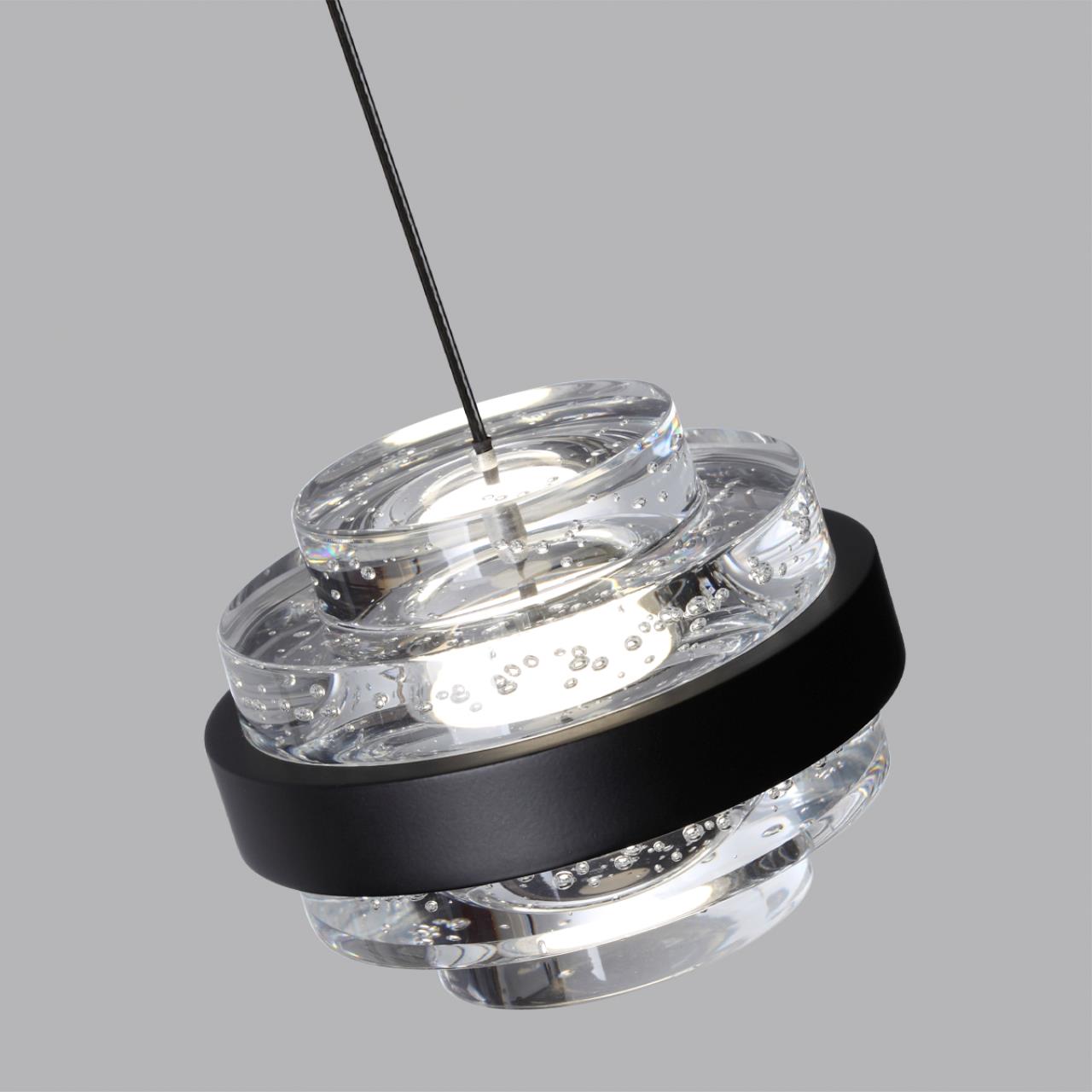 5031/6L L-VISION ODL24 000 чёрный/металл/акрил Подвес LED 6W 4000K 432лм KLOT — изображение 7